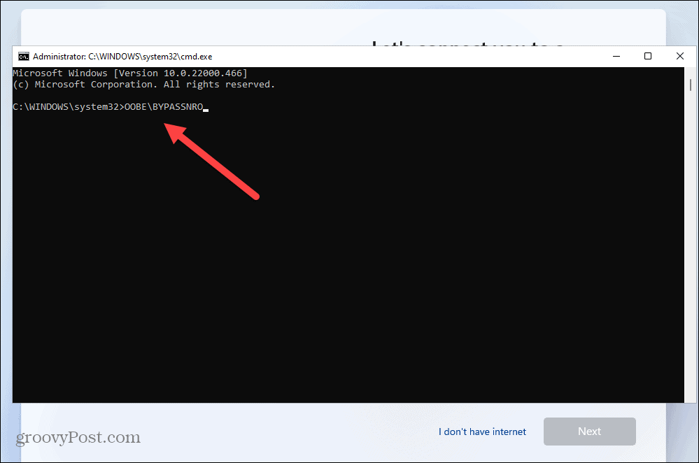 Installer Windows 11 uten Internett-tilkobling