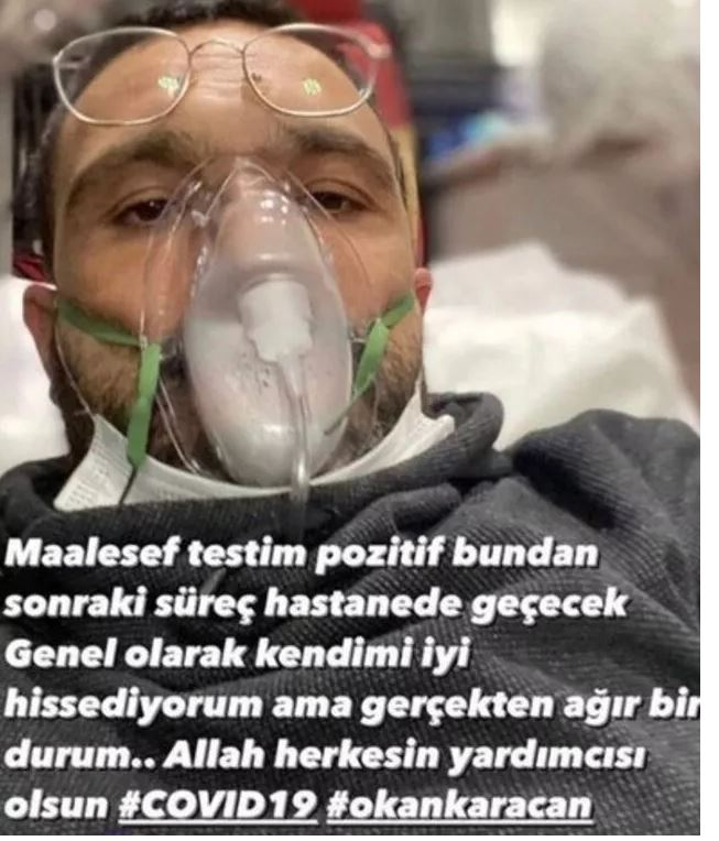 Det er nyheter fra Okan Karacan, som fikk coronavirus! I tårer på sykehuset ...