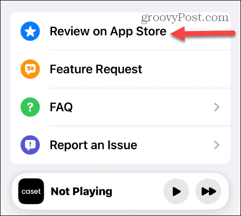 Stoppe apper på iPhone fra å spørre etter anmeldelser
