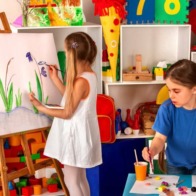 Førskole akvarellteknikker! Hvordan lage barn akvarell?