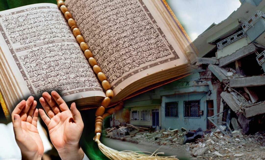 Hva er jordskjelvversene i Koranen? Hva indikerer frekvensen av jordskjelv?