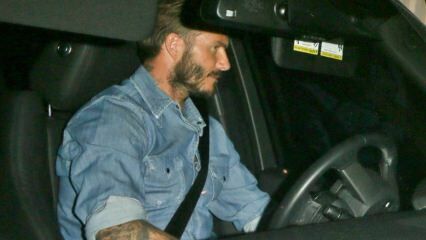 David Beckhams lisens ble konfiskert!