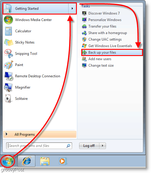 Windows 7: Lag en systembilde-sikkerhetskopi av filene dine