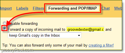 videresende e-post fra din permanente proxy-spamboks til din virkelige e-postadresse uten å risikere personvernet ditt.