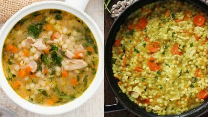 Deilig couscous suppe oppskrift