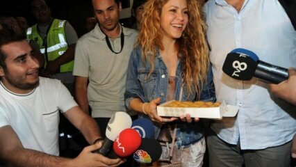 Rutete velkomst til Shakira som kom til Istanbul