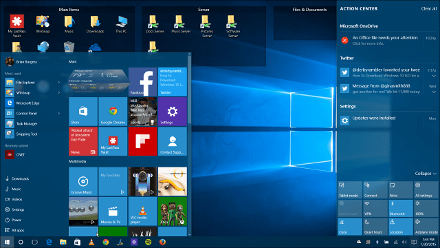 Slik sikkerhetskopierer du Windows 10 Start Menu Layout