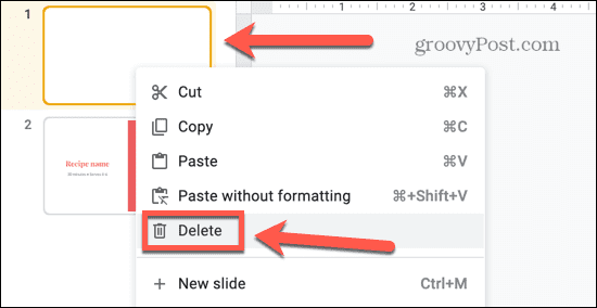 google slides slett slidev