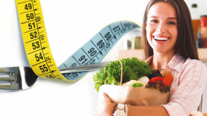 Hvor mange kilo går tapt på 1 uke? 1 ukes lett diettliste for sunt vekttap