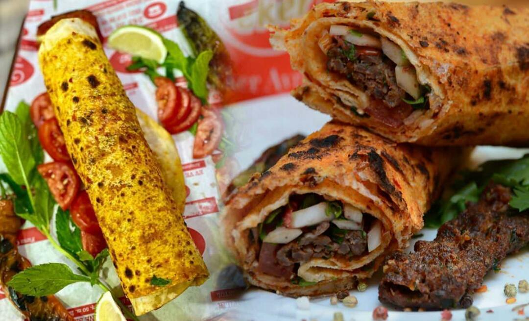 Hvordan lage Hatays berømte Harbiye Kebab? Hva er Harbiye Wrap?