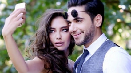 Neslihan Atagül og Kadir Doğulu mottok 1 million 500 000 TL fra en annonse