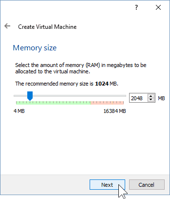 03 Bestem RAM-størrelse (installering av Windows 10)