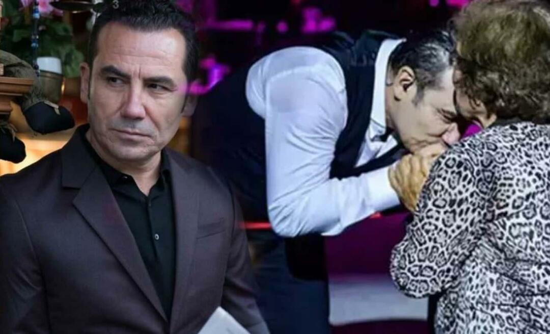 Ferhat Göçer ble verdsatt for handlingen! Han kysset morens hånd på scenen