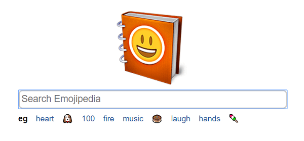 Emojipedia er en søkemotor for emojis.