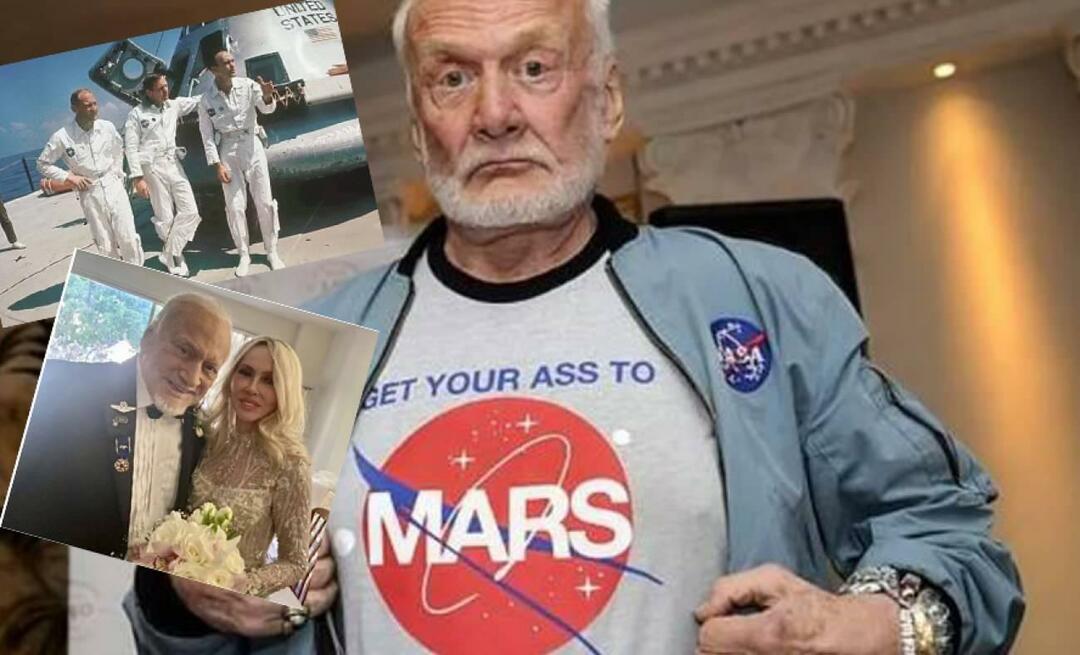 Den andre personen som satte foten på månen giftet seg i en alder av 93! Buzz Aldrin: Vi er så begeistret...