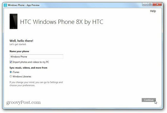 windows phone 8 windows phone app for desktop første skjermnavn telefonen bestemmer hva du skal synkronisere