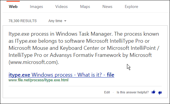 Tips om Windows 10: Finn ut hva en prosess gjør på den enkle måten