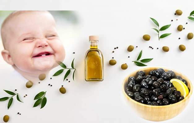 Olivenbruk hos babyer