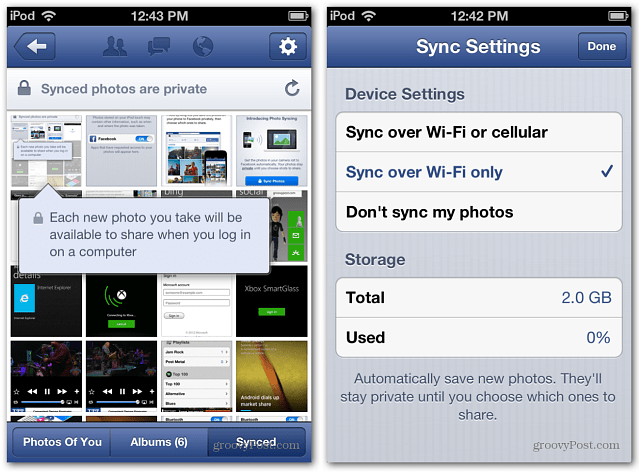Slik bruker du Facebook Photo Sync på Android og iOS