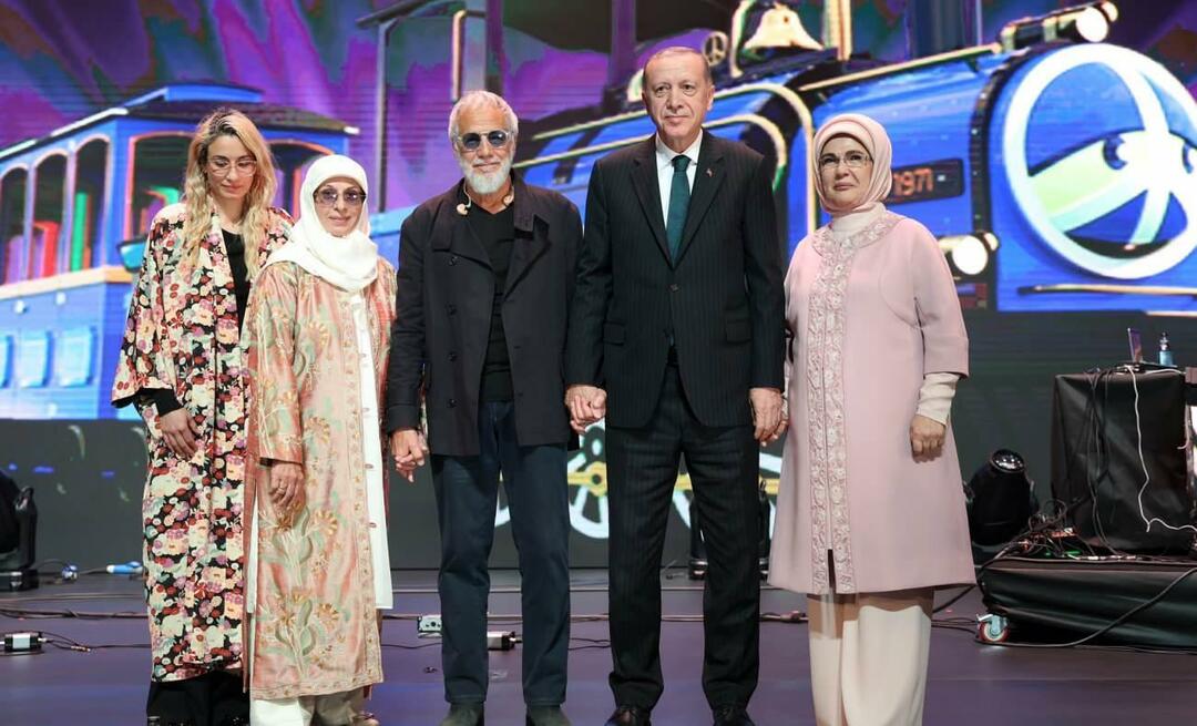 Emine Erdogan delte fra Yusuf Islam-konsert!