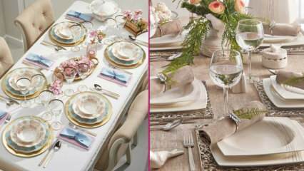 De stiligste dekorasjonsforslagene til iftar-bord