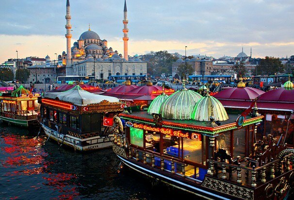 Økonomisk og fersk fisk adresser i Istanbul