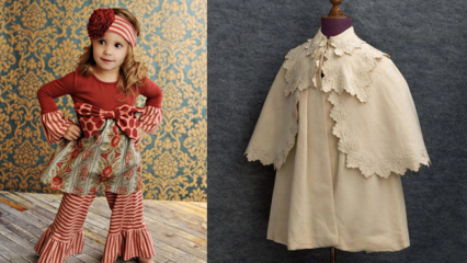 Vintage barnas kjole mønstre