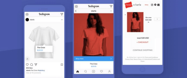 Instagram tester muligheten for merkevarer og forhandlere til å selge produkter direkte på plattformen med dypere Shopify-integrasjon kalt Shopping på Instagram.