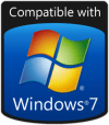 Windows 7 32 bit og 64 bit er kompatibel tilsvarende