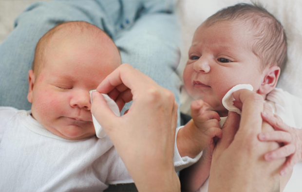 Hvordan er øyebryn hos babyer?