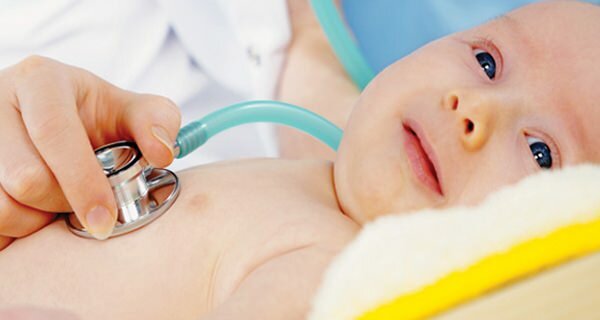 Medfødte symptomer på hjertesykdom hos spedbarn