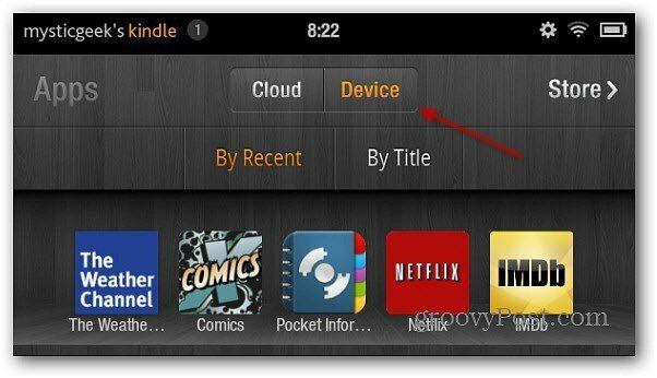 Kindle Fire Apps Device