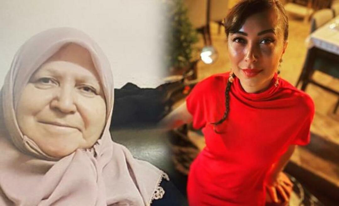 Skuespillerinnen Canan Hoşgörs mor døde!