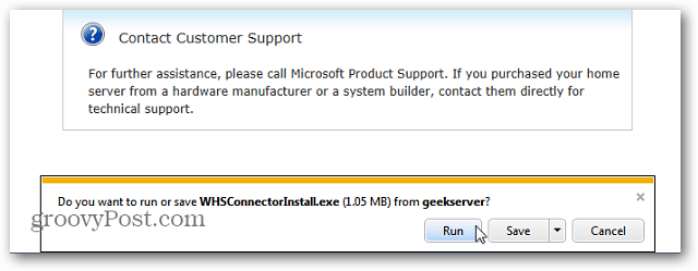 Slik legger du til en Windows 7 Client PC til Windows Home Server [versjon 1]