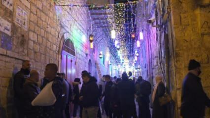 Jerusalems gater er strålende i Ramadan