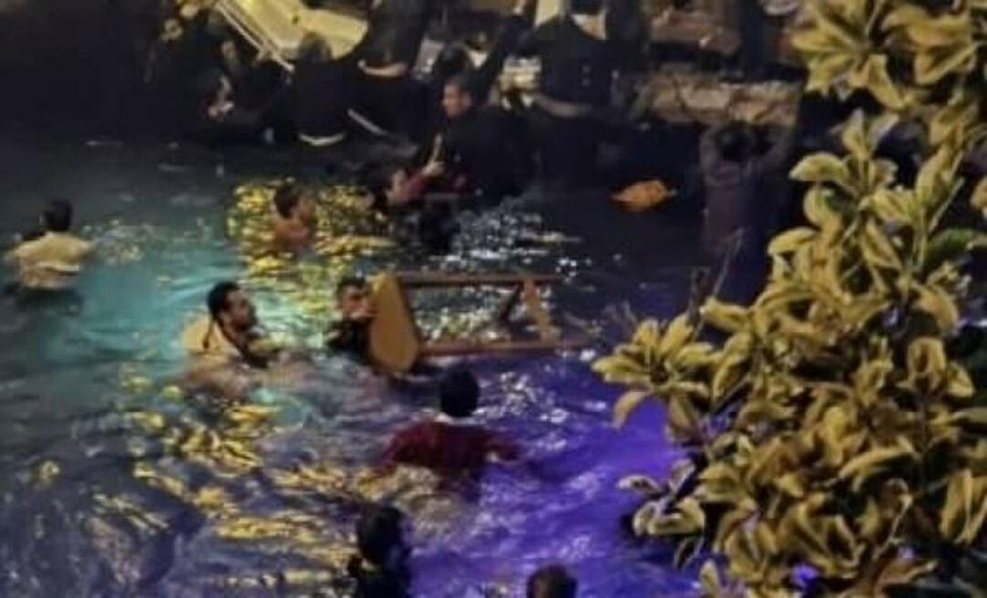 Øyeblikket da bryggen kollapset i Bebek så ikke ut som filmen Titanic! 25 personer falt i vannet, 4 personer...