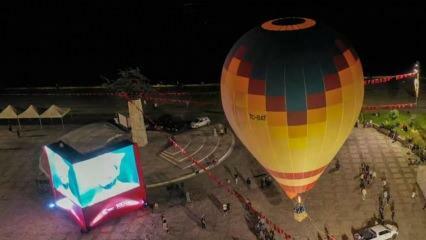 Ephesus Cultural Road Festival fortsetter: Ballonger hentet fra Nevşehir