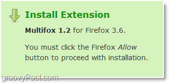 installer multifox firefox-utvidelser