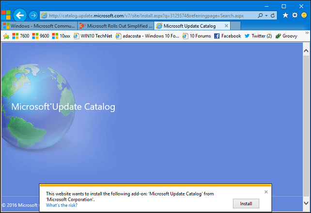 sikkerhetskopiere Windows Update 1