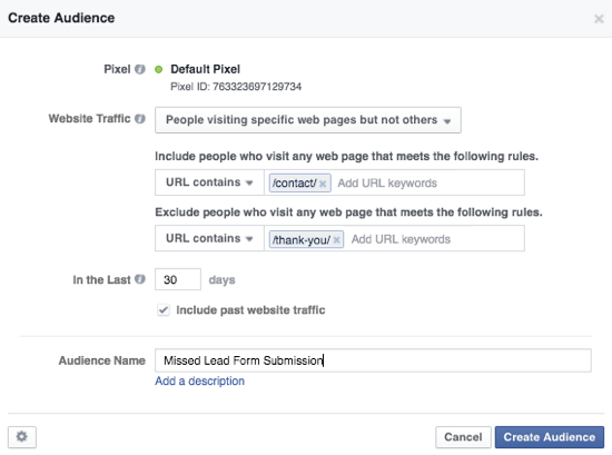 facebook annonser tilpasset konvertering