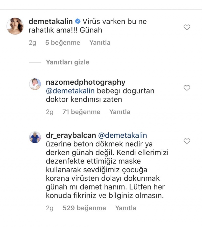 Sterk respons fra den berømte legen på Demet Akalıns advarsel om 'coronavirus'!
