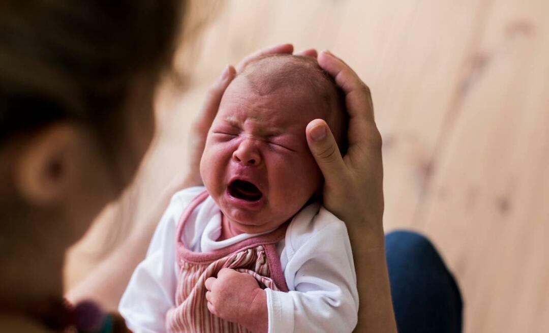 Hvordan roe ned en gråtende baby på 5 minutter!