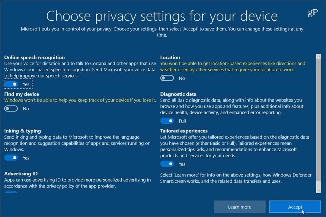 Bruk Microsoft Privacy Dashboard for å slette og laste ned aktivitetshistorikk