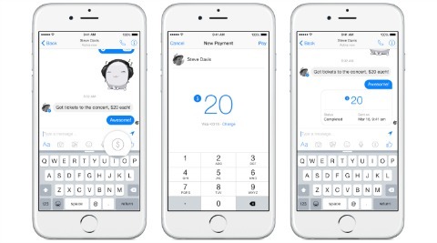 Facebook legger til betalingsfunksjon i Messenger