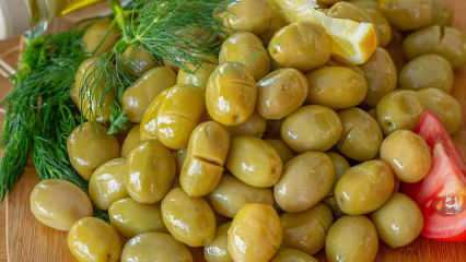 Hva er fordelene med grønne oliven? Hva skjer hvis du spiser grønne oliven på sahur?