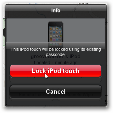 lås ipod touch eller iphone for å forhindre tilgang