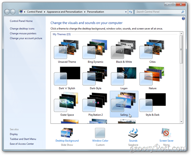 Windows 7 temabibliotek