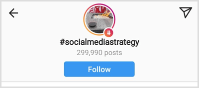 antall innlegg totalt for en bestemt Instagram-hashtag