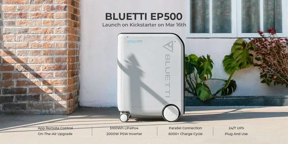 BLUETTI EP500 Home Power Station Debut Giveaway Event