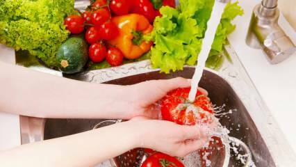 Hvordan skal frukt og grønnsaker vaskes? Vitenskapelig styre advarer: Disse feilene forårsaker forgiftning!